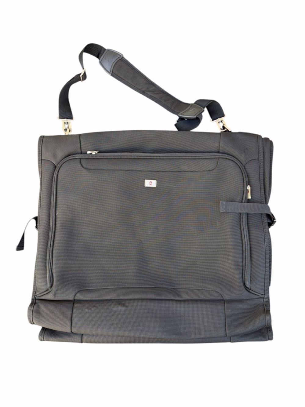 Victorinox Swiss Trifold Carry On Black Garment Suit Travel Bag Shoulder